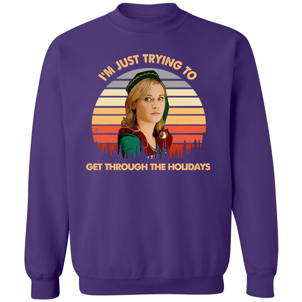 Classic Unisex Sweatshirt - XHMFJZUP - Purple - 6