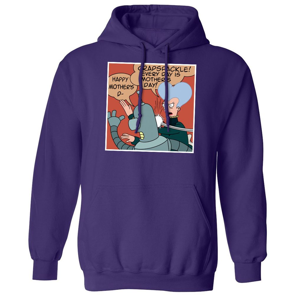 Classic Unisex Hoodie - 4EJACRAG - Purple - 6