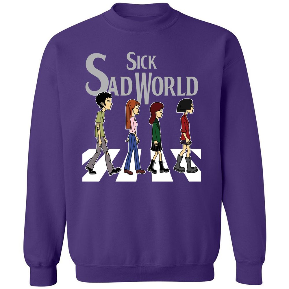Classic Unisex Sweatshirt - 6NFTLST4 - Purple - 6