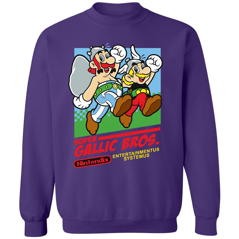 Classic Unisex Sweatshirt - 7JVAW555 - Purple - 6
