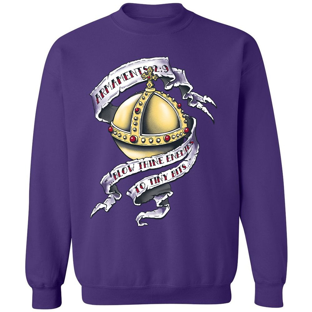 Classic Unisex Sweatshirt - EJJYMRFK - Purple - 6