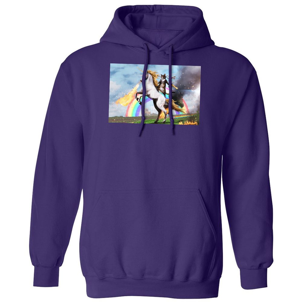 Classic Unisex Hoodie - 1B7Y15SL - Purple - 6