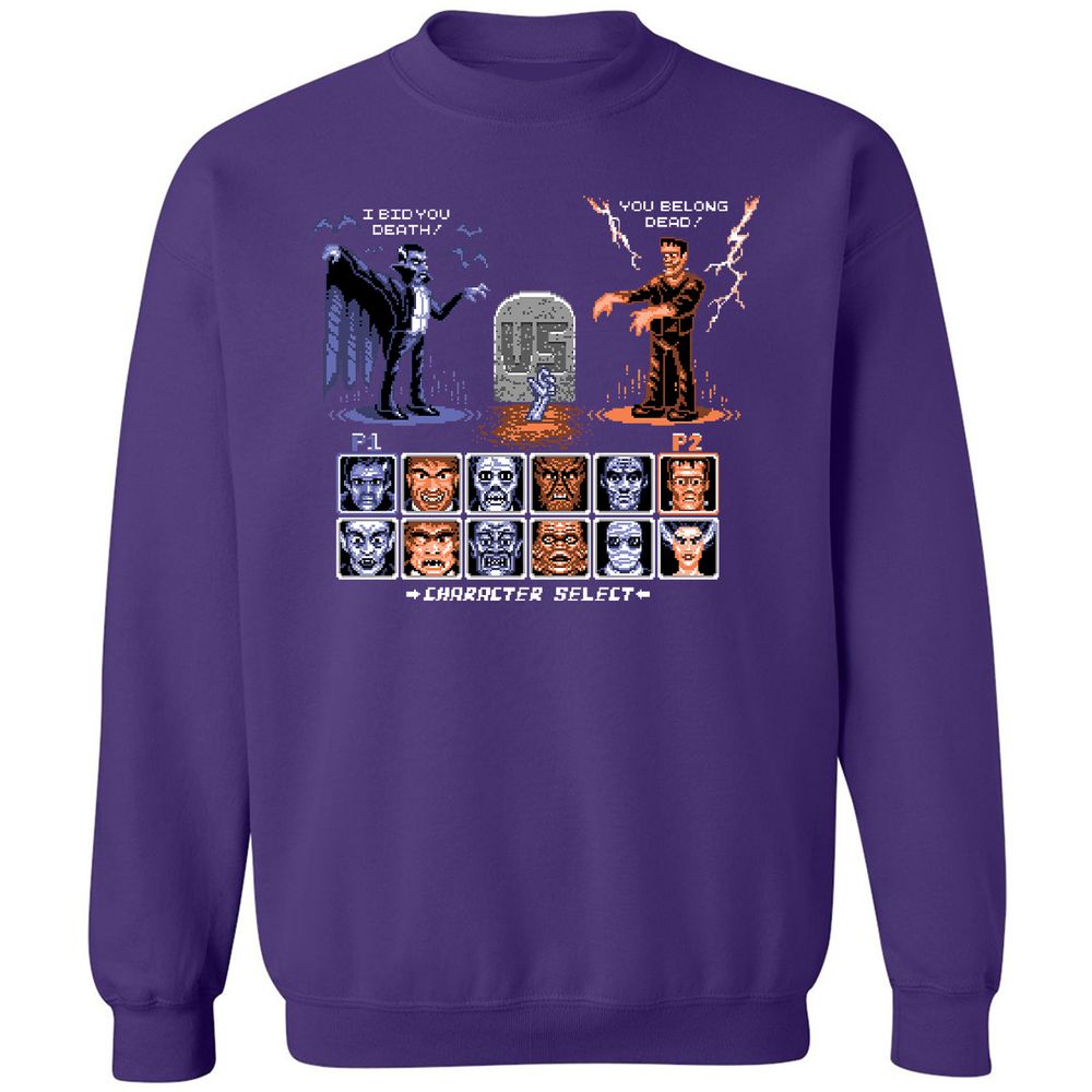 Classic Unisex Sweatshirt - WCULFCH8 - Purple - 6