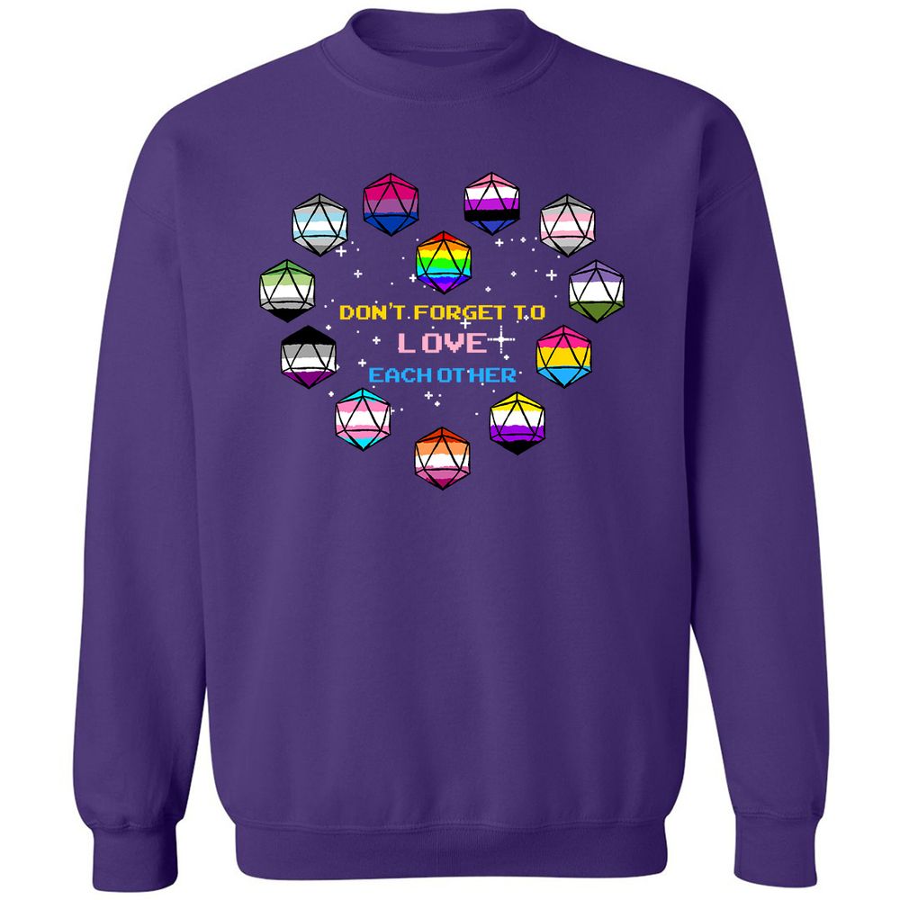 Classic Unisex Sweatshirt - GDQAFCNV - Purple - 6