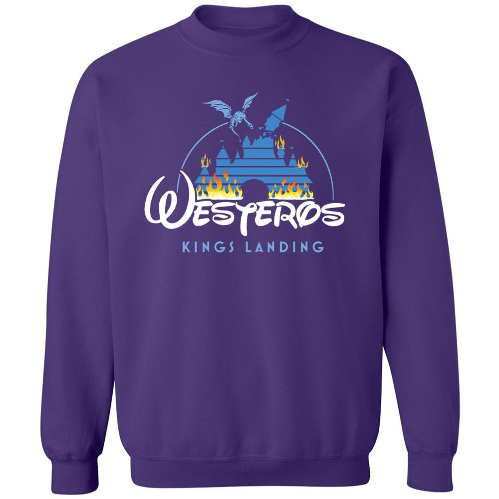 Classic Unisex Sweatshirt - 4HLG5QXJ - Purple - 6