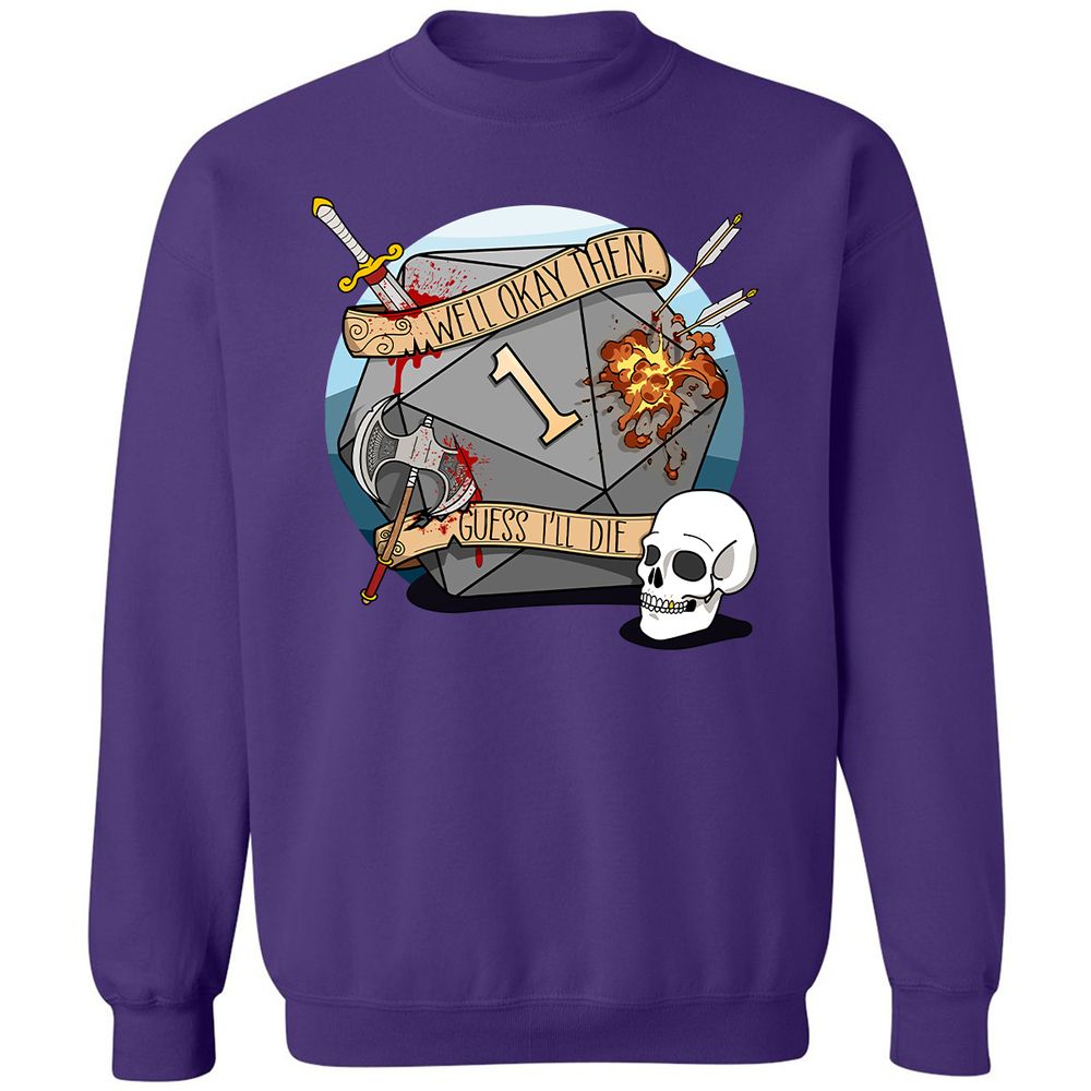 Classic Unisex Sweatshirt - L9SYW2N6 - Purple - 6