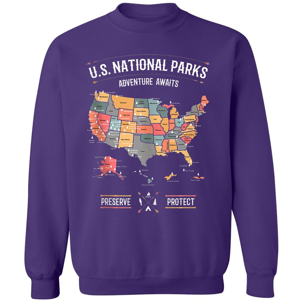 Classic Unisex Sweatshirt - 54R4BLGZ - Purple - 6