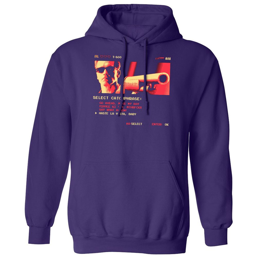 Classic Unisex Hoodie - 7FCQDX23 - Purple - 6