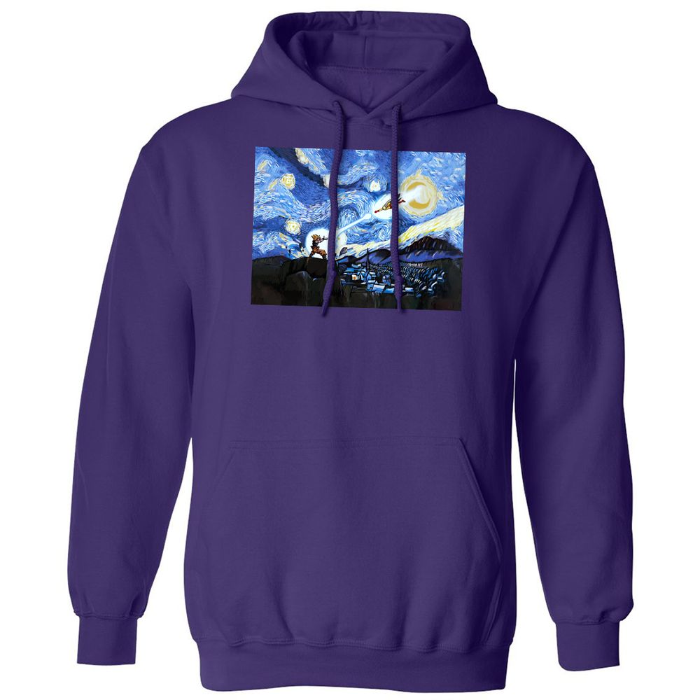 Classic Unisex Hoodie - HNSZQFVY - Purple - 6