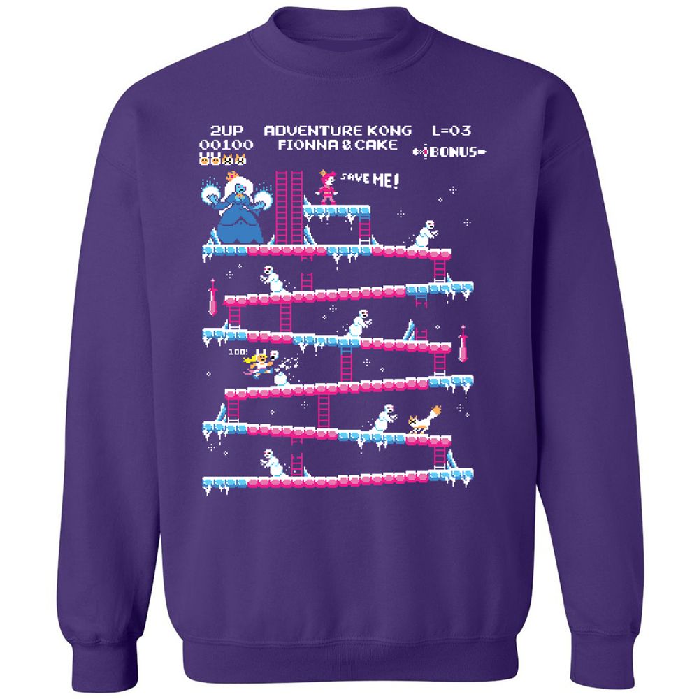 Classic Unisex Sweatshirt - D3G7648B - Purple - 6