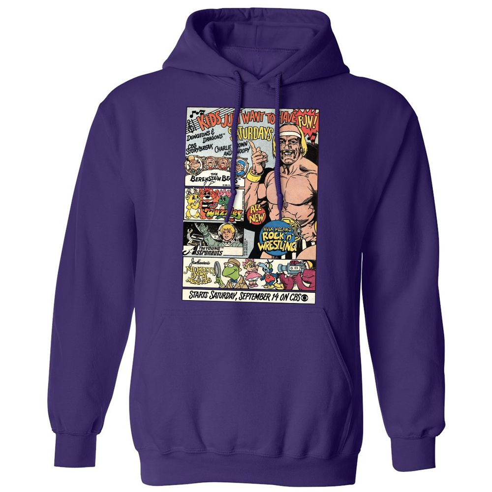 Classic Unisex Hoodie - AN9CASSA - Purple - 6