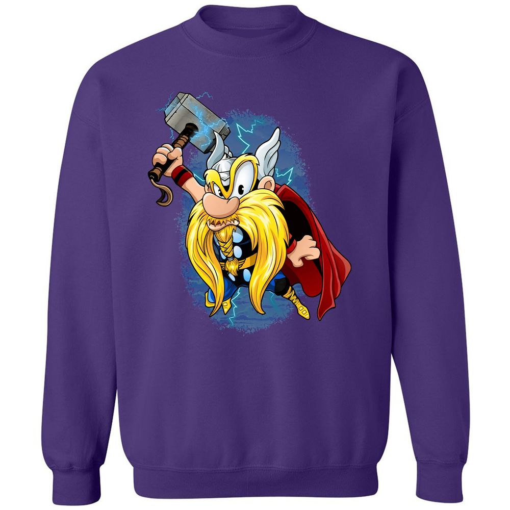 Classic Unisex Sweatshirt - GXVRFF5H - Purple - 6