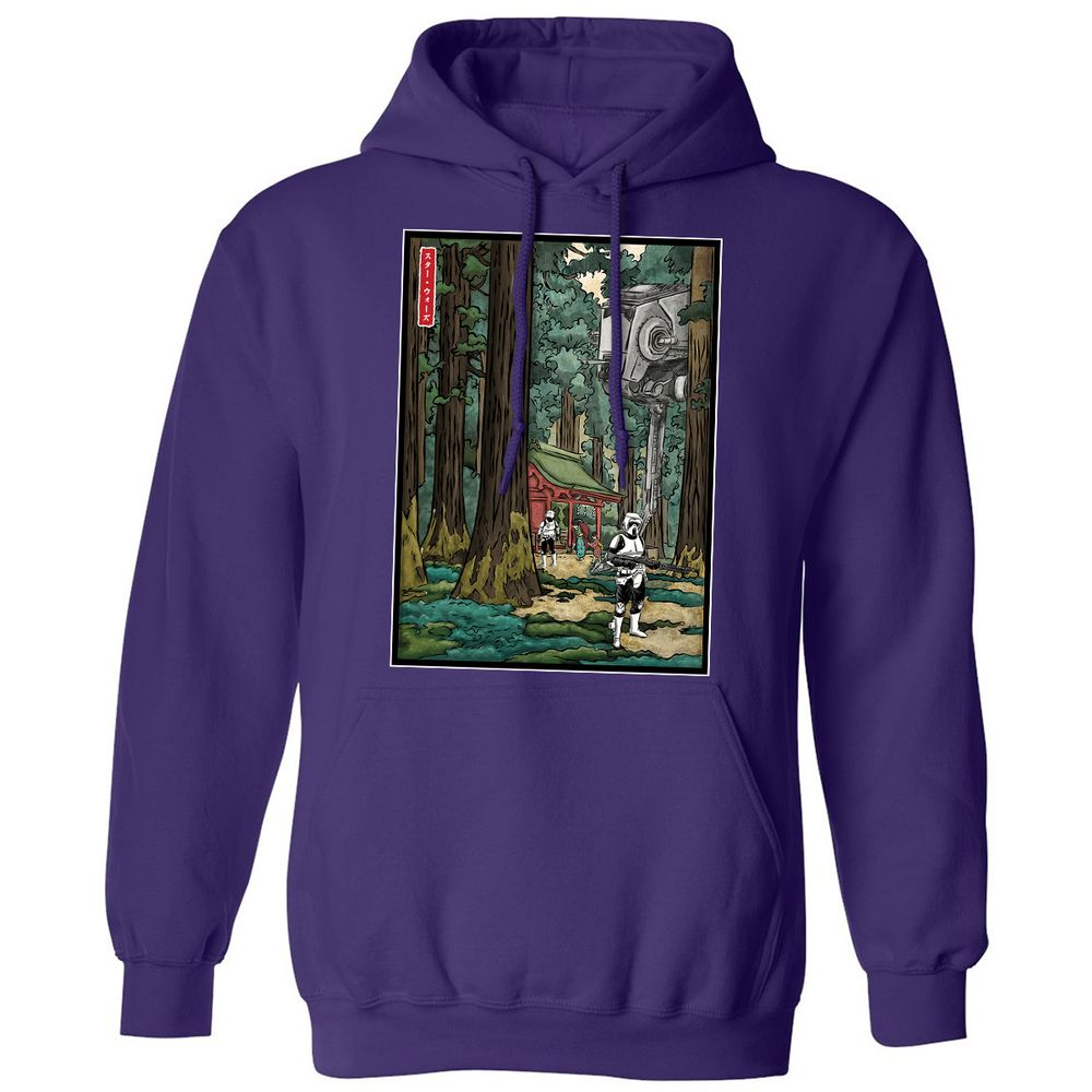 Classic Unisex Hoodie - A7V2FE9K - Purple - 6