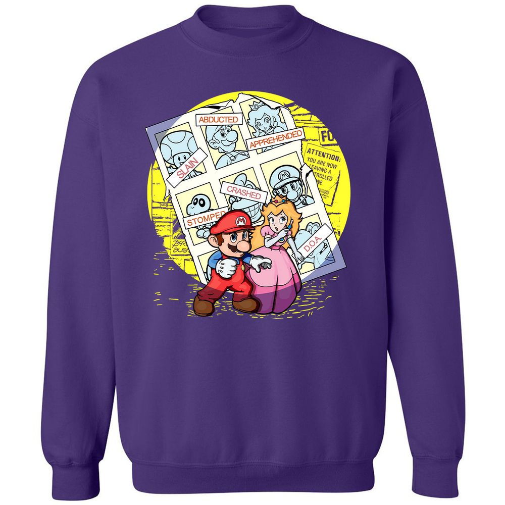 Classic Unisex Sweatshirt - XKZG7FC1 - Purple - 6