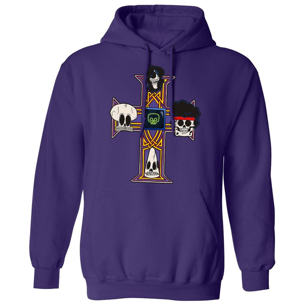 Classic Unisex Hoodie - CG6Y5R2J - Purple - 6