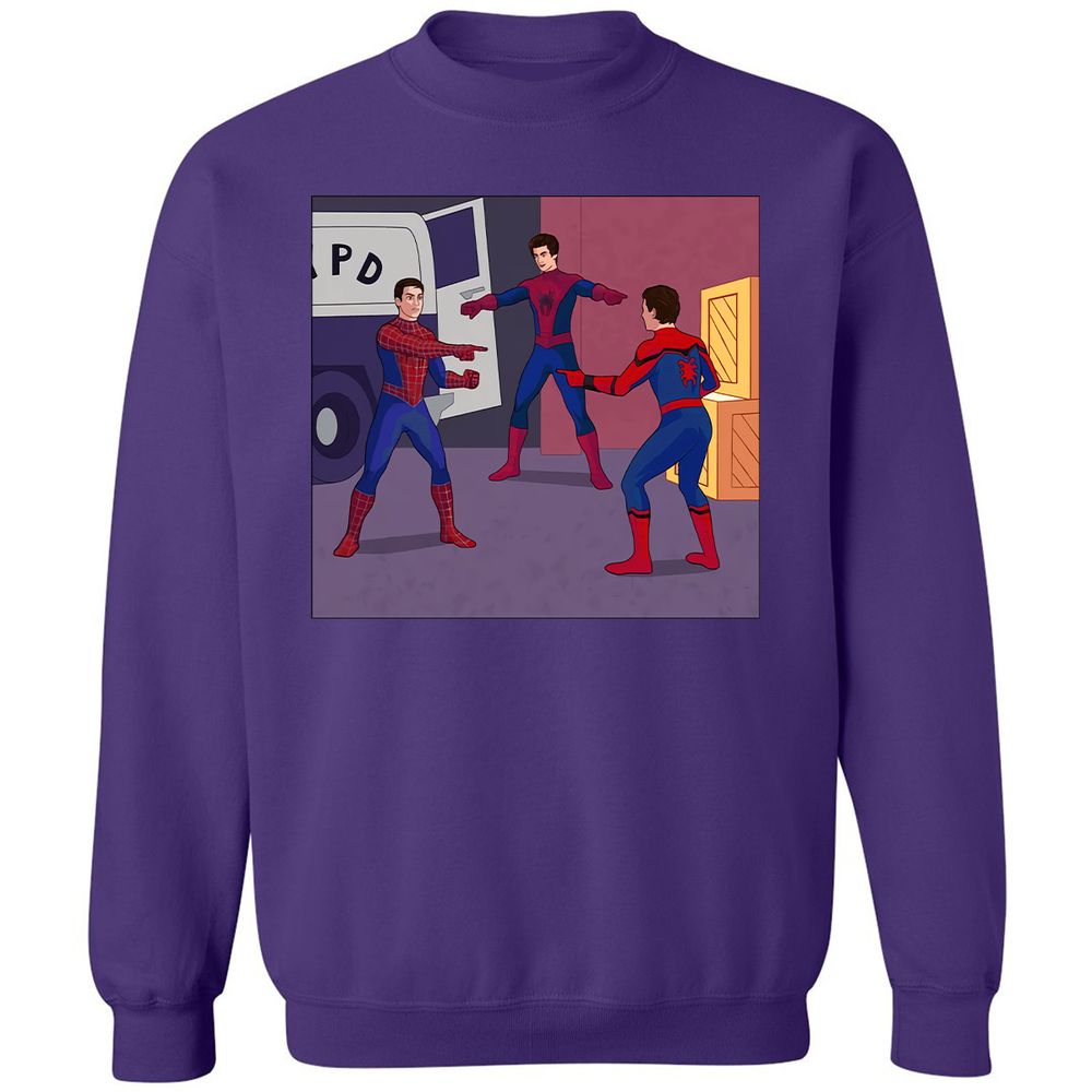 Classic Unisex Sweatshirt - JNZWC4FQ - Purple - 6
