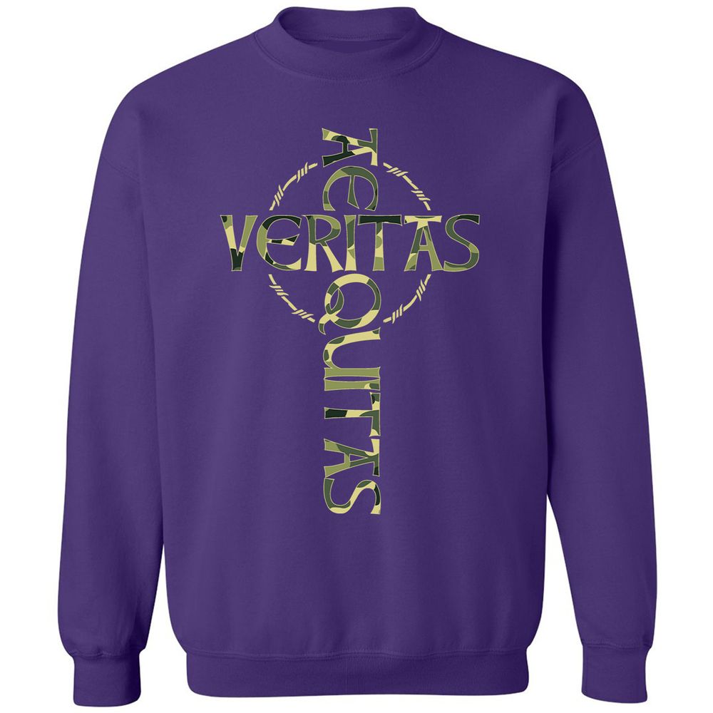 Classic Unisex Sweatshirt - P2F4AWD8 - Purple - 6