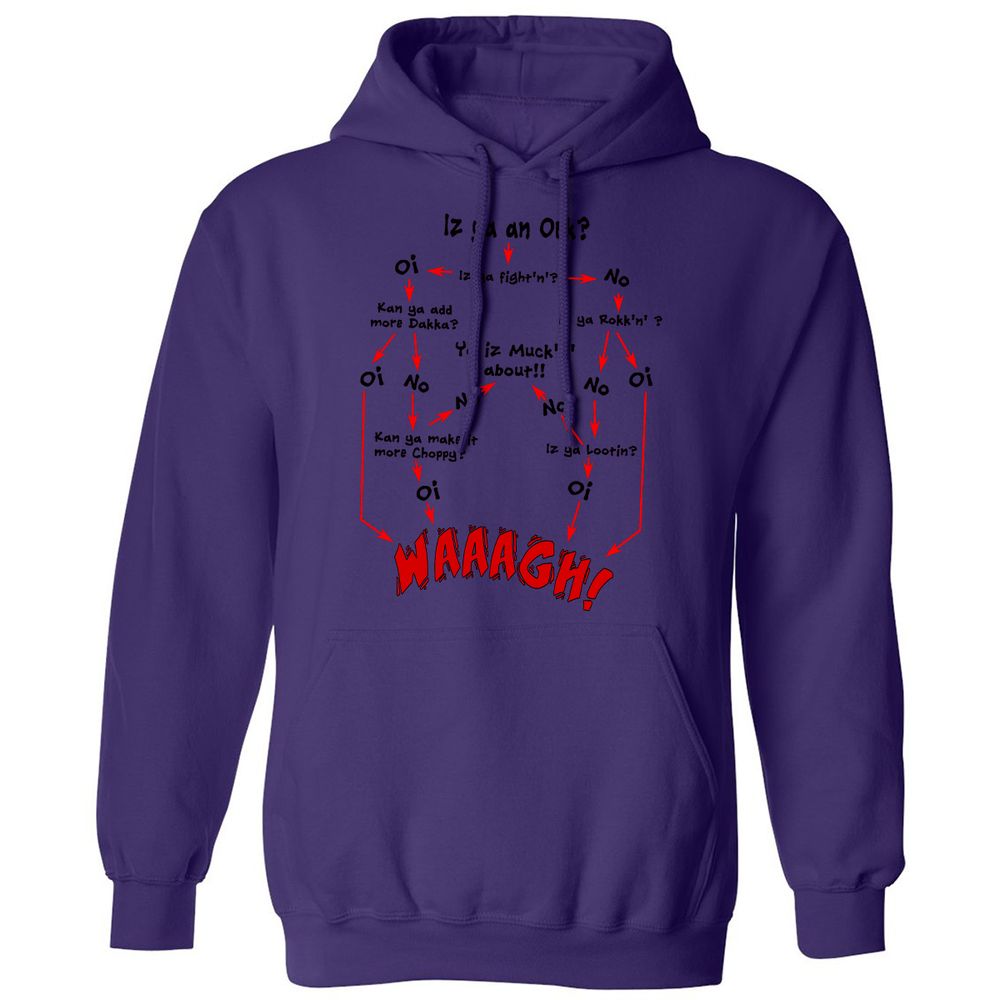 Classic Unisex Hoodie - D29QAR56 - Purple - 6