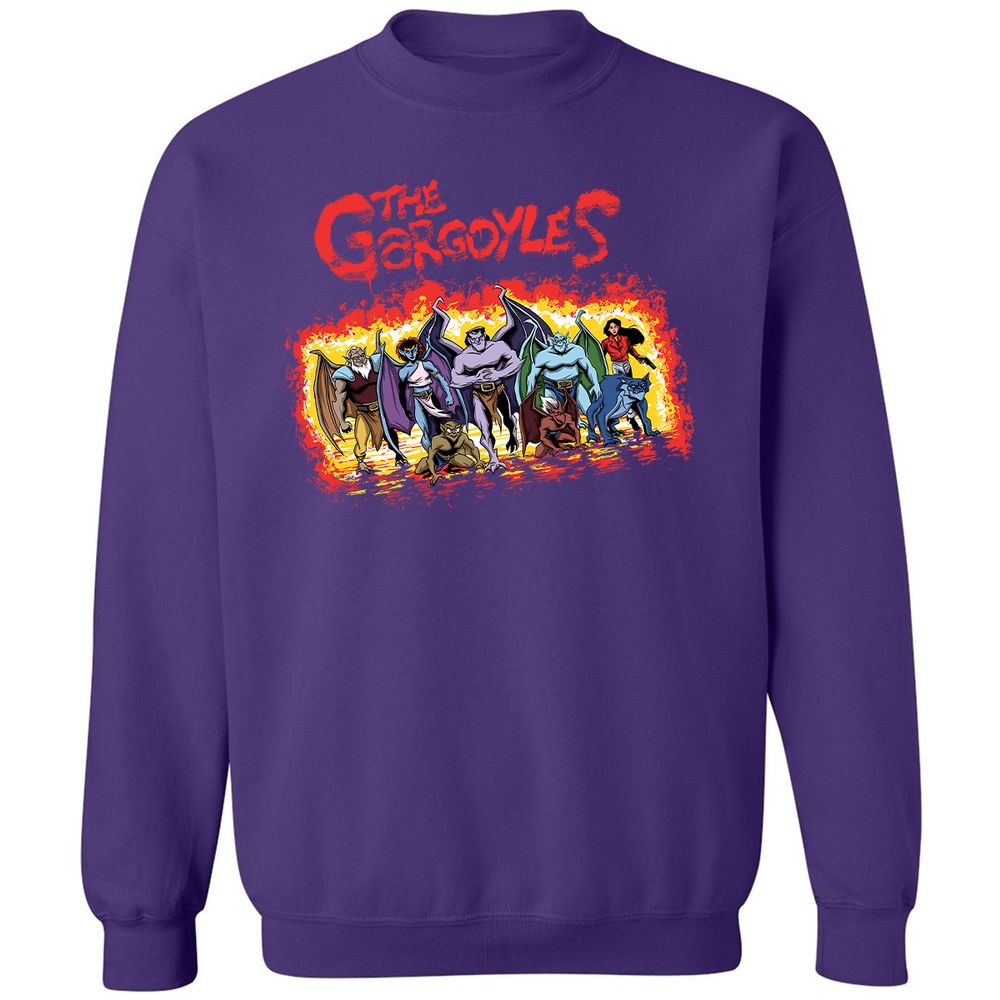 Classic Unisex Sweatshirt - A4YFH5BF - Purple - 6