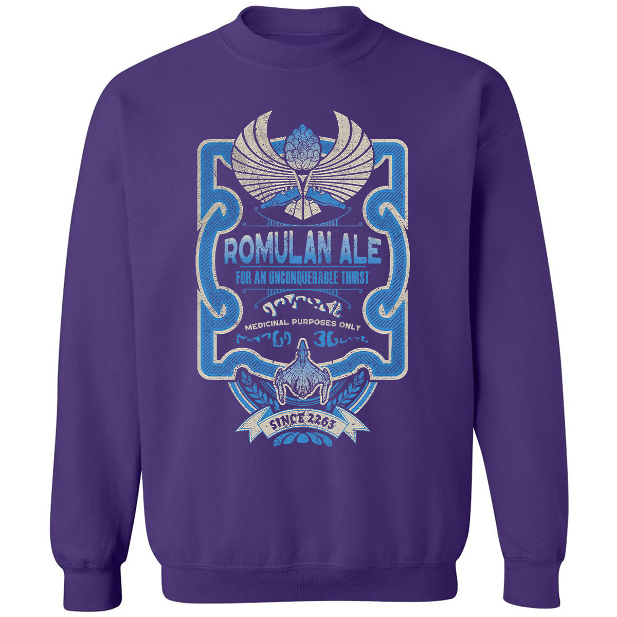 Classic Unisex Sweatshirt - VCBHZ4JM - Purple - 6