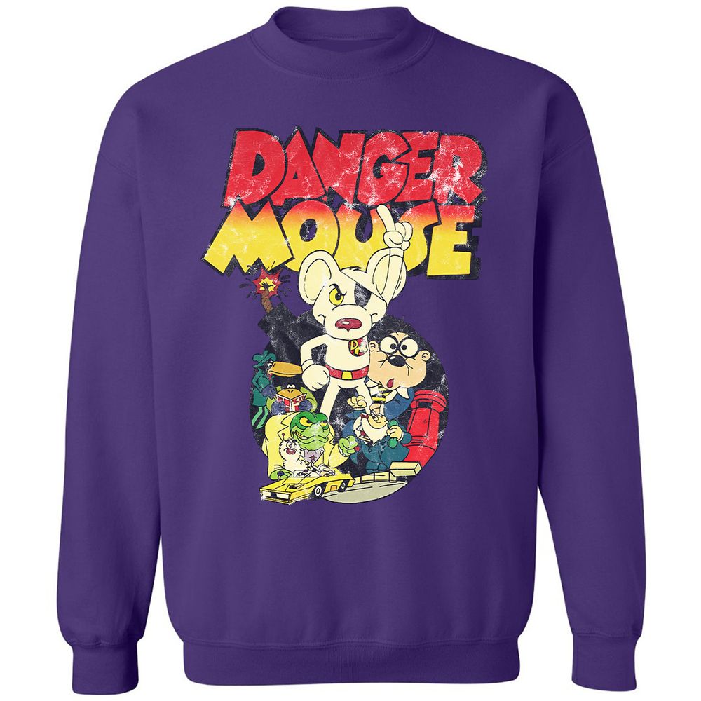 Classic Unisex Sweatshirt - 64HPCRJJ - Purple - 6