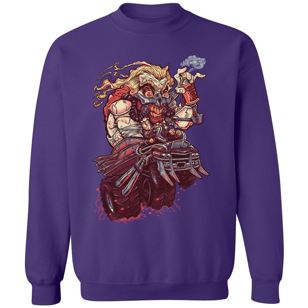 Classic Unisex Sweatshirt - CK3YUQ82 - Purple - 6