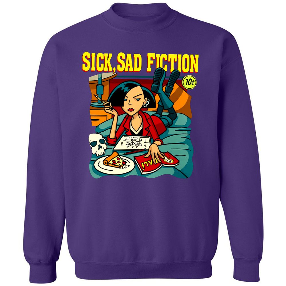 Classic Unisex Sweatshirt - E75WNK7K - Purple - 6