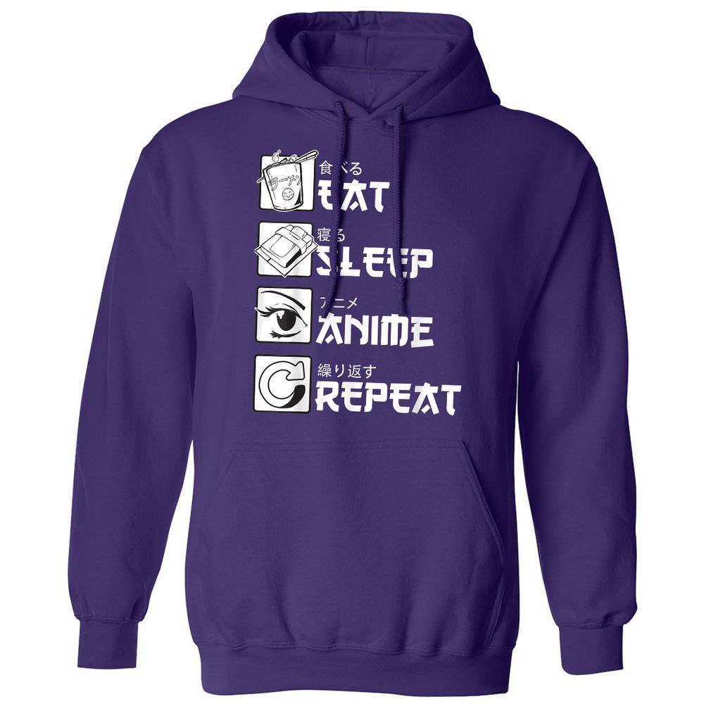 Classic Unisex Hoodie - 3D8T4YJJ - Purple - 6