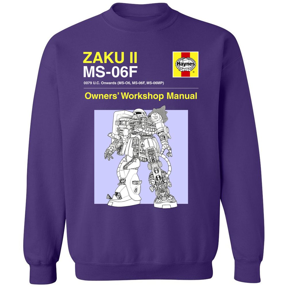 Classic Unisex Sweatshirt - 71XXWFDF - Purple - 6