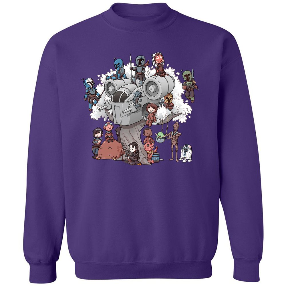 Classic Unisex Sweatshirt - SX2CQN5A - Purple - 6