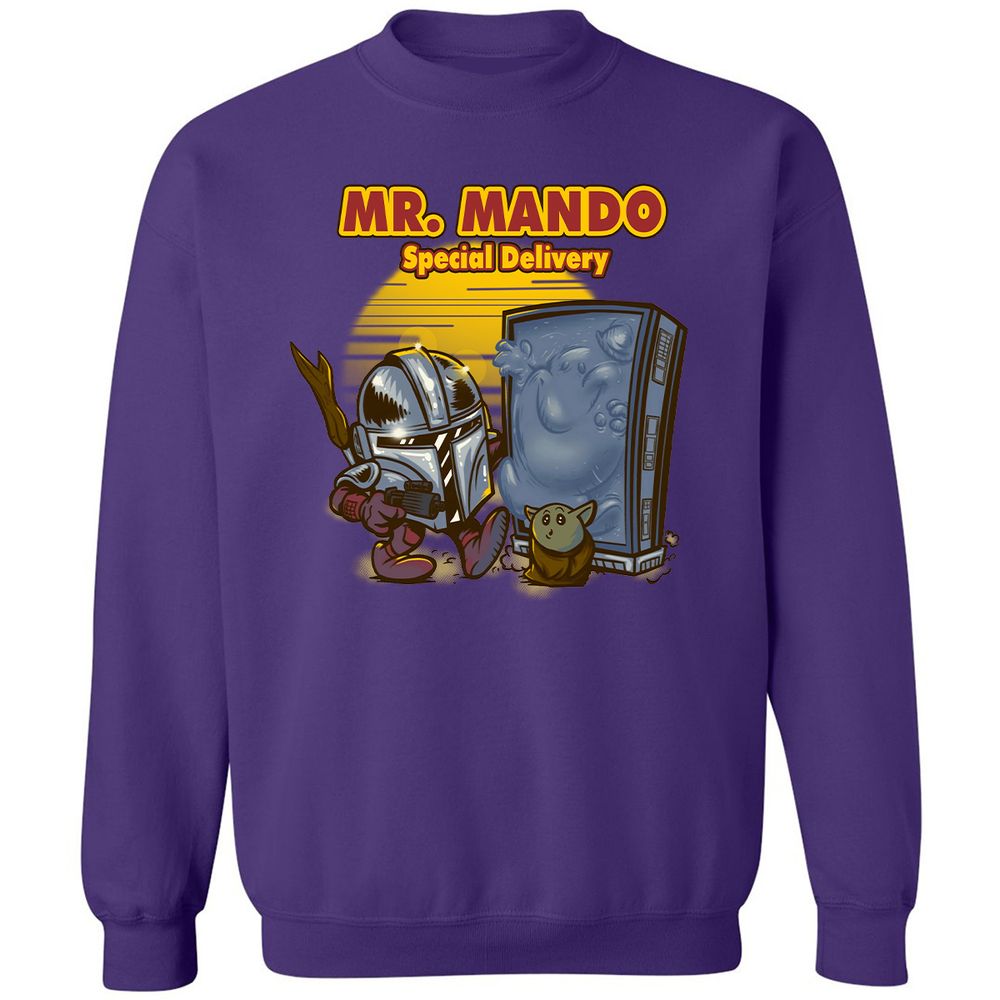Classic Unisex Sweatshirt - UM8WQPSK - Purple - 6