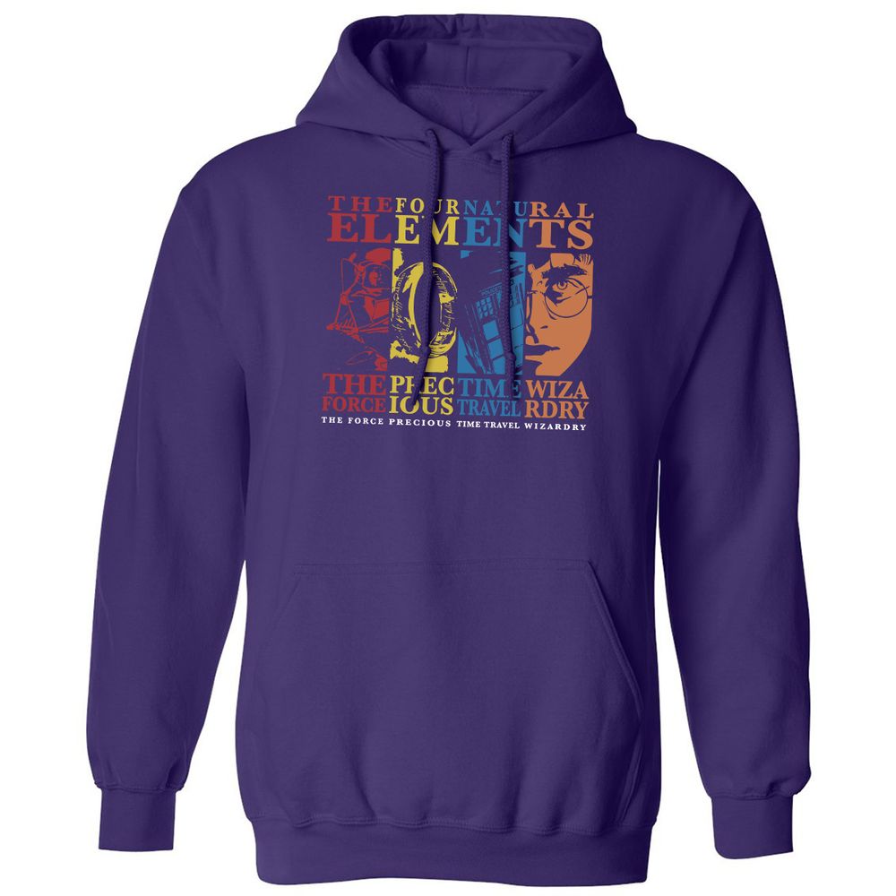 Classic Unisex Hoodie - SGGJXXW9 - Purple - 6