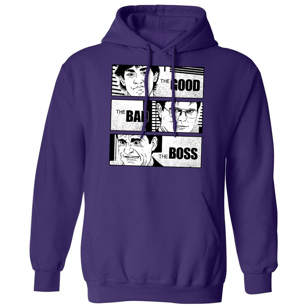 Classic Unisex Hoodie - LD3LDBHW - Purple - 6