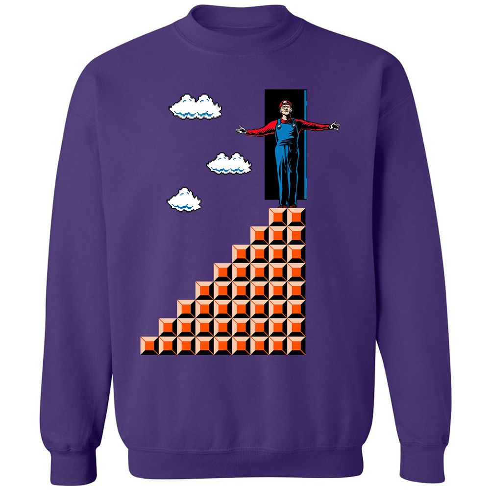 Classic Unisex Sweatshirt - CSVGJDRW - Purple - 6