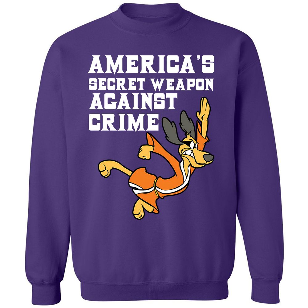 Classic Unisex Sweatshirt - BQAY5JZN - Purple - 6