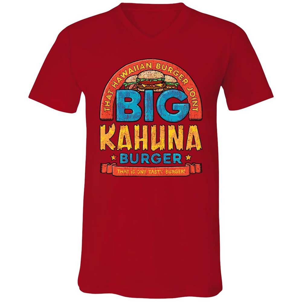 Unisex V-Neck T-Shirt - T4NZTXLQ - Red - 6