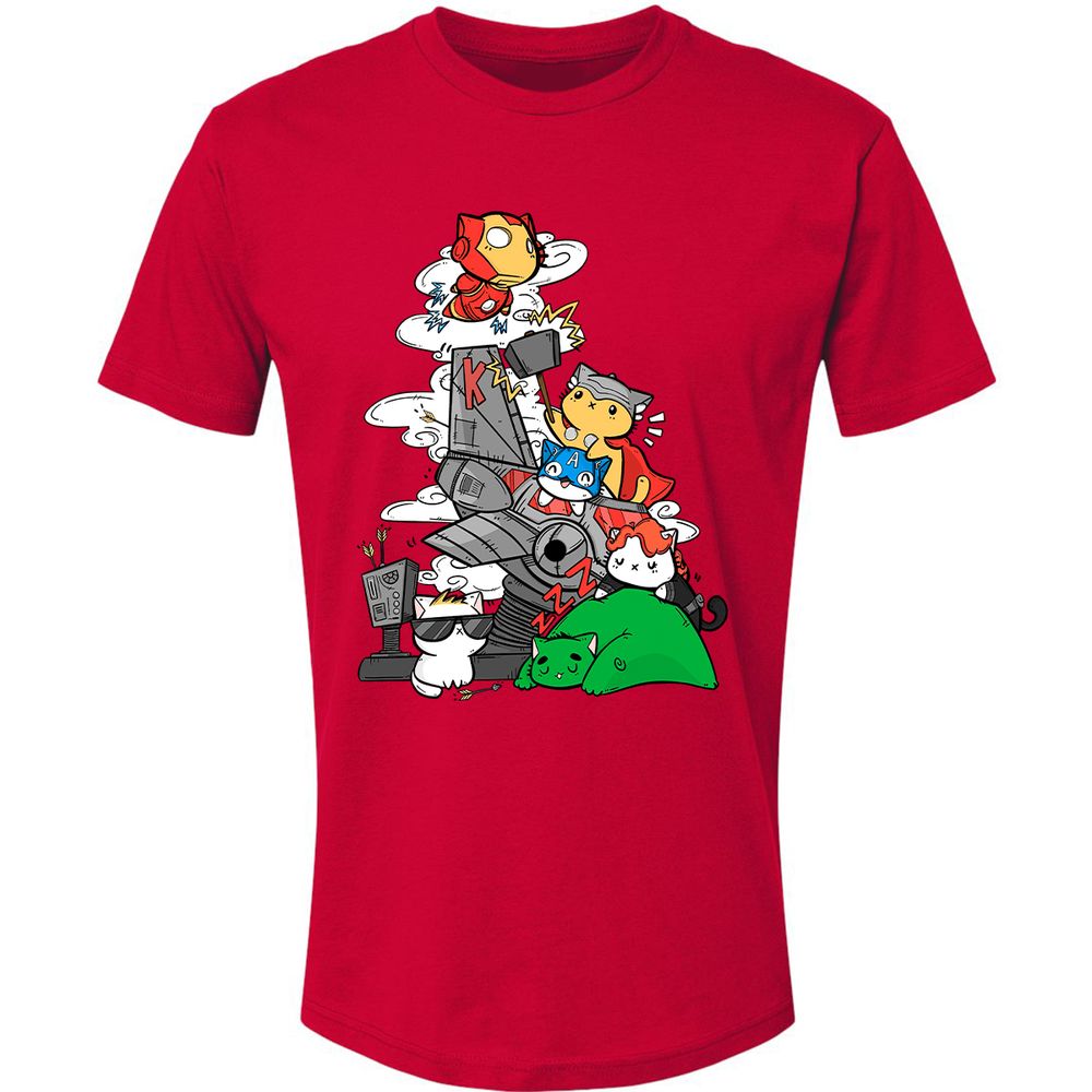 Premium Unisex T-Shirt - 9X48LQGJ - Red - 6