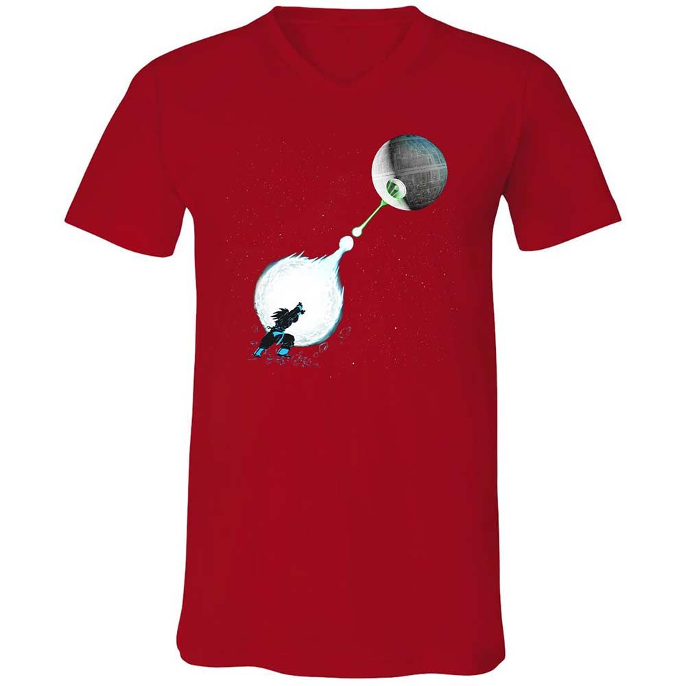 Unisex V-Neck T-Shirt - WGPG4BTU - Red - 6