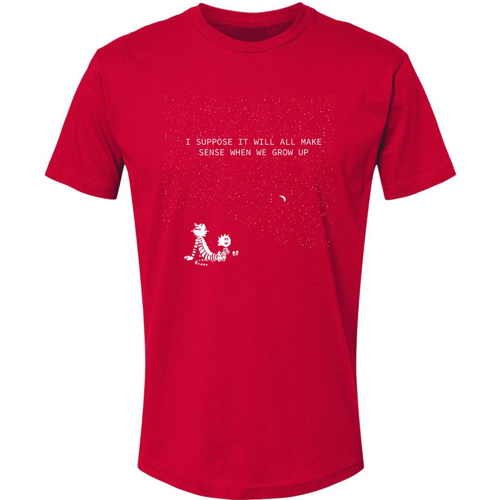 Calvin and Hobbes Stars - Red - 6