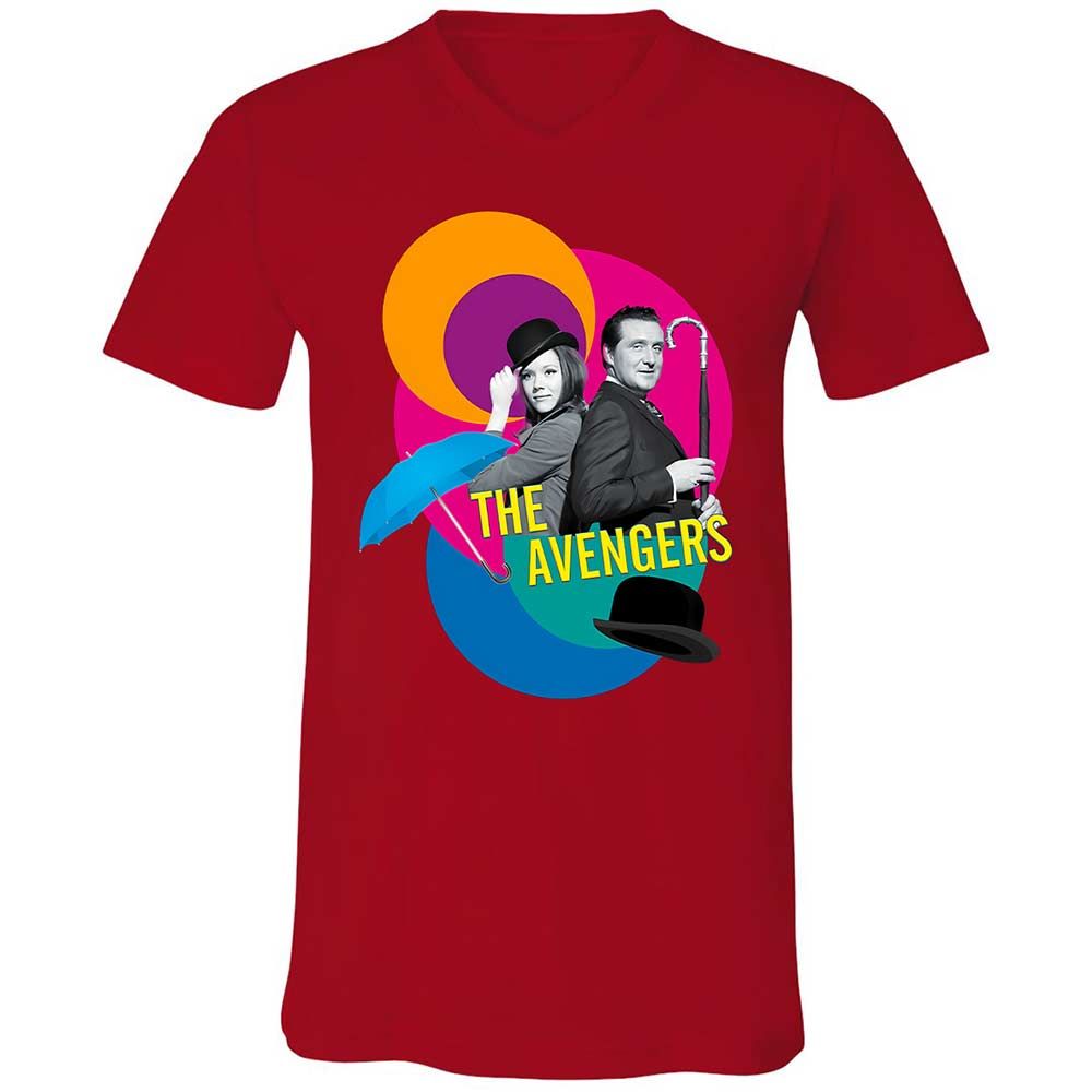 Unisex V-Neck T-Shirt - ZZ2HD8V6 - Red - 6