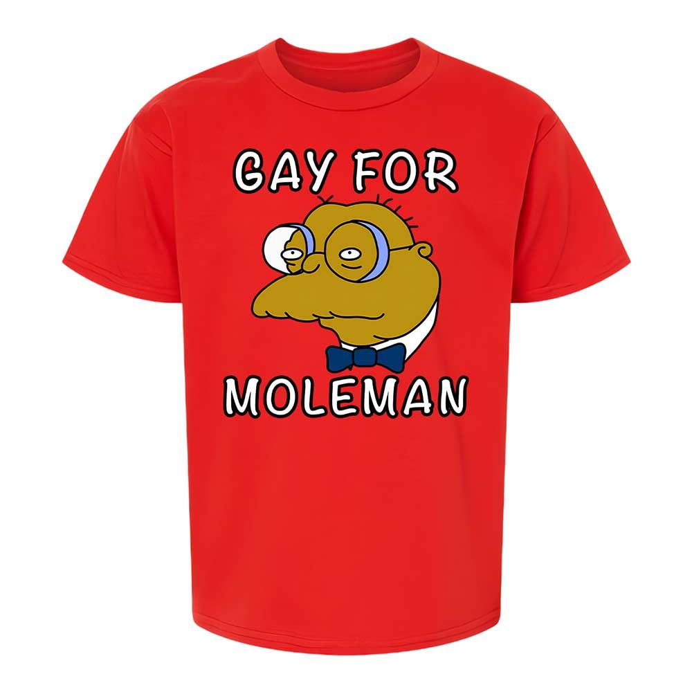 Gay for Moleman - Red - 6