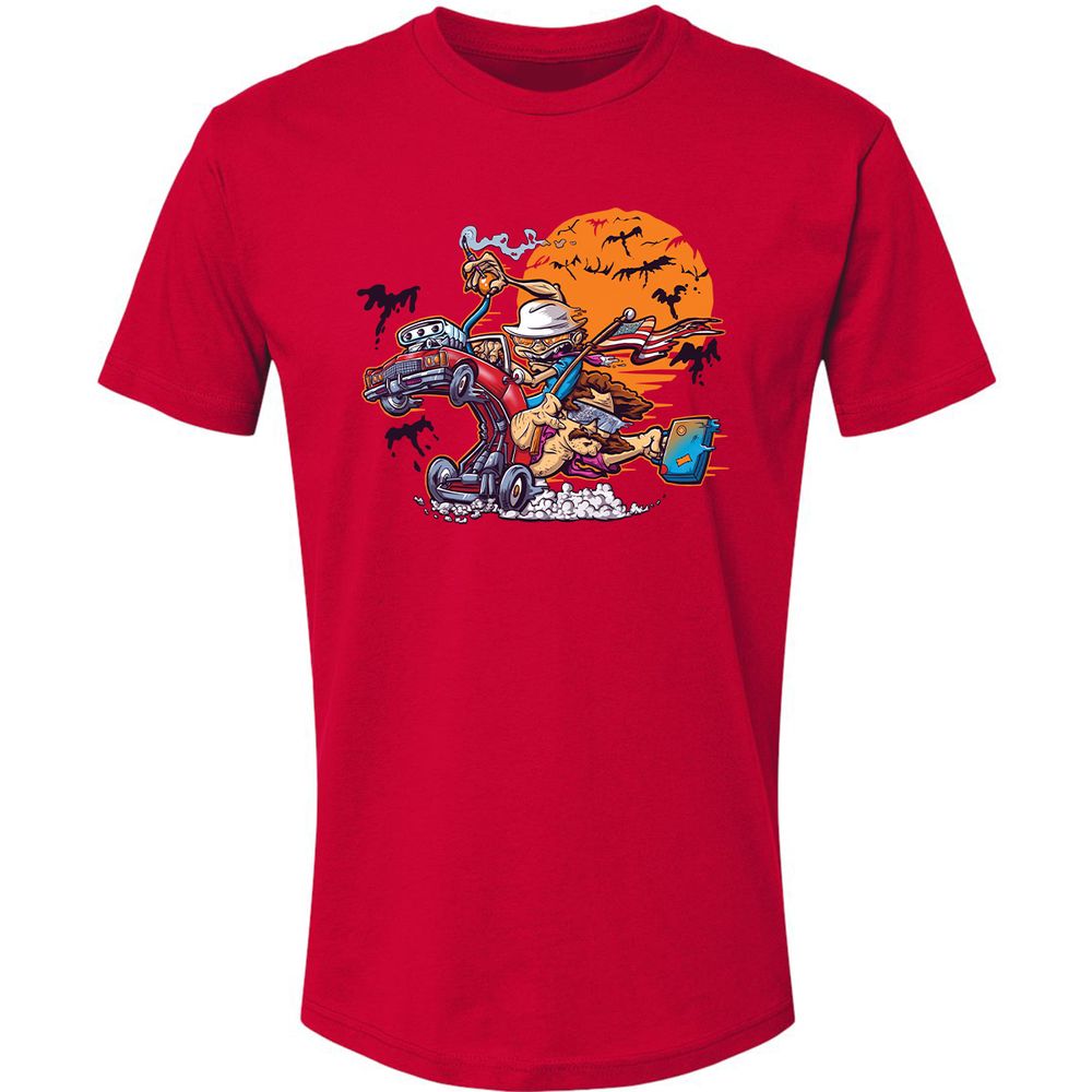 Premium Unisex T-Shirt - UECC673W - Red - 6