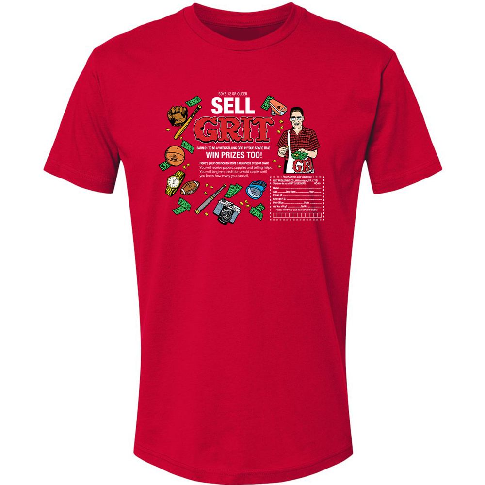 Premium Unisex T-Shirt - QFK9BV8W - Red - 6