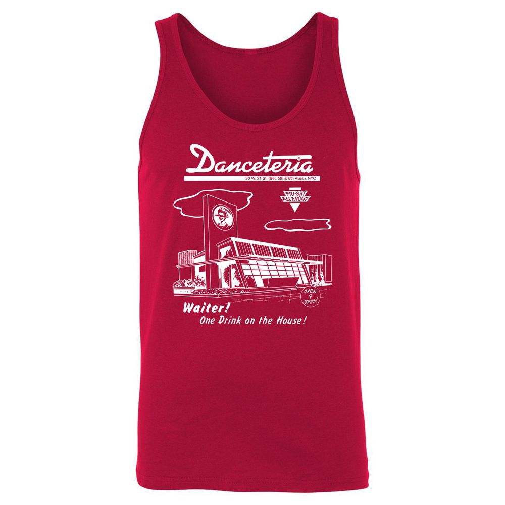 Unisex Jersey Tank - HH1Z78Y9 - Red - 6