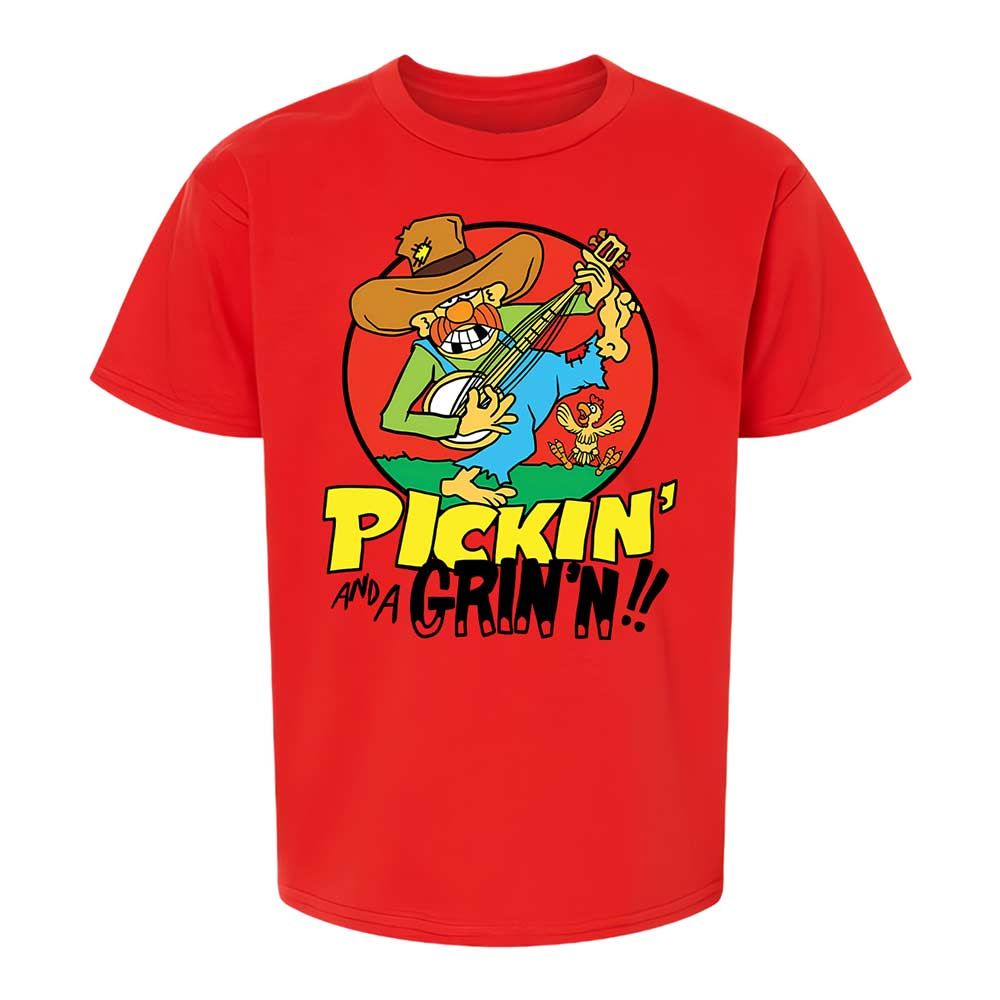Pickin' and a Grinnin - Red - 6