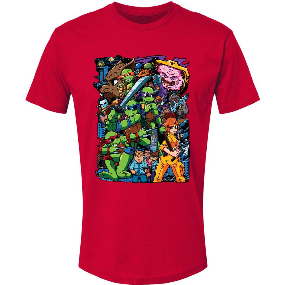 Premium Unisex T-Shirt - BWSU593M - Red - 6