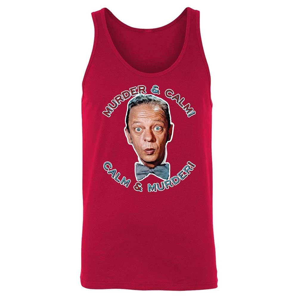 Unisex Jersey Tank - V8N3VWKJ - Red - 6