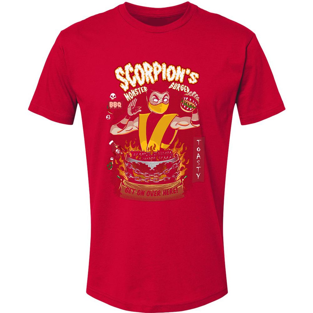 Premium Unisex T-Shirt - K13MQV3T - Red - 6