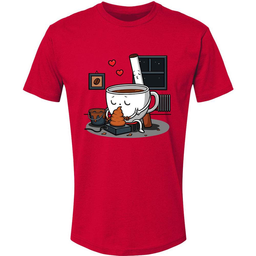 Premium Unisex T-Shirt - UXH3F2HC - Red - 6