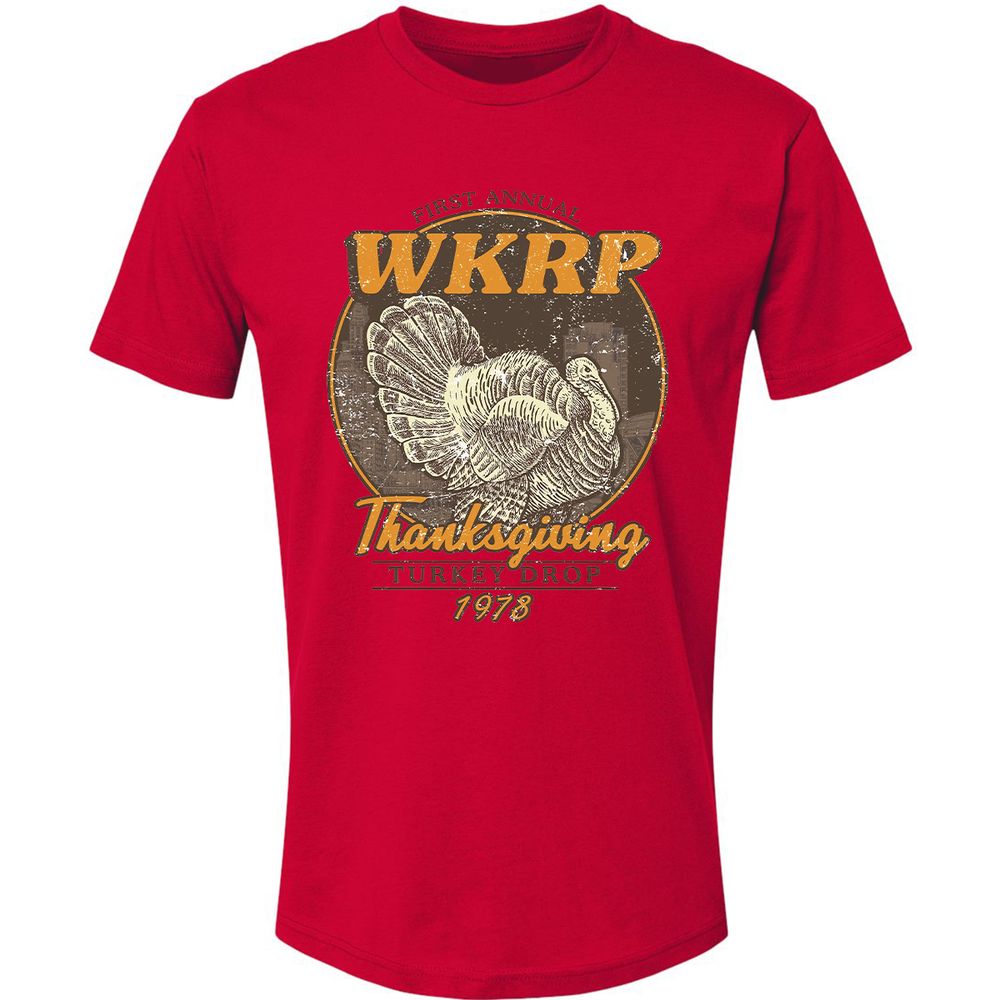 WKRP Turkey Drop - Red - 6